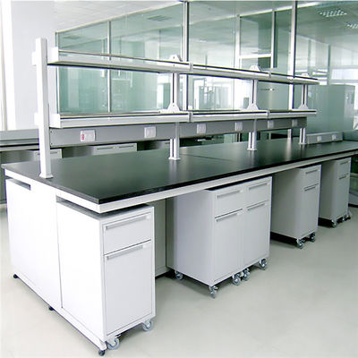 أثاث مختبر الصلب L1500mm T1.0mm مقاوم للمواد الكيميائية